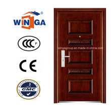 Puerta de acero de lujo elegante competitiva del metal de la seguridad (WS-86)